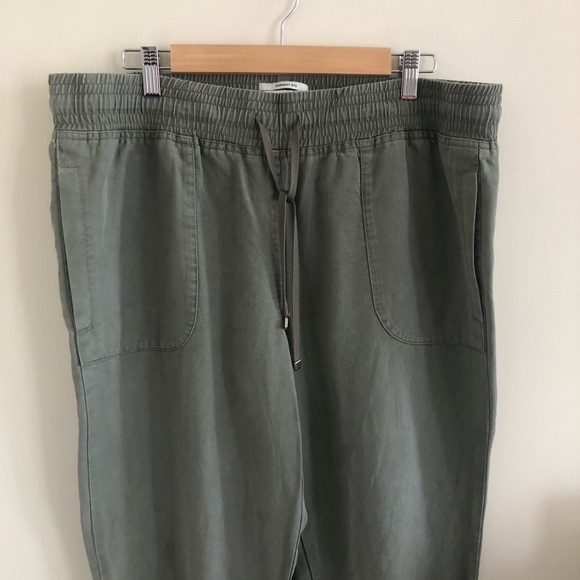 COUNTRY ROAD Khaki Jogger Relaxed Fit Elasticised Waist&Ankle Drawstring Size 14 - Picture 7 of 15
